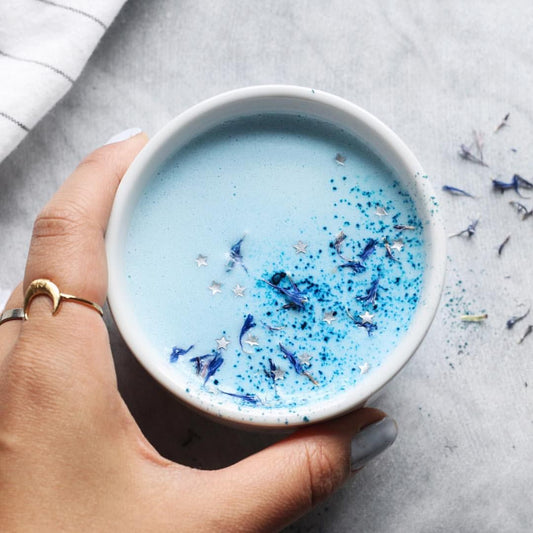Recette spiruline bleue blue latte superaliments superfoods bio