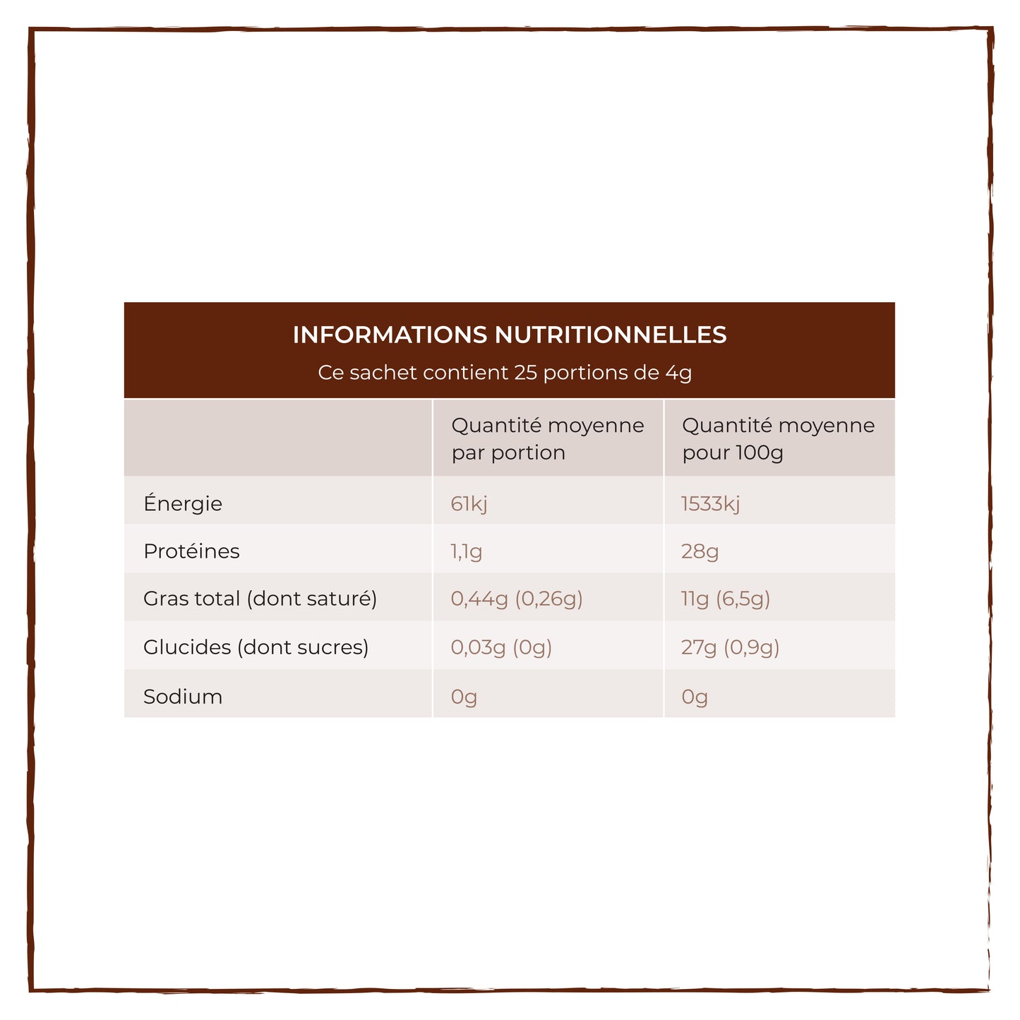 Cacao Cru BIO en poudre