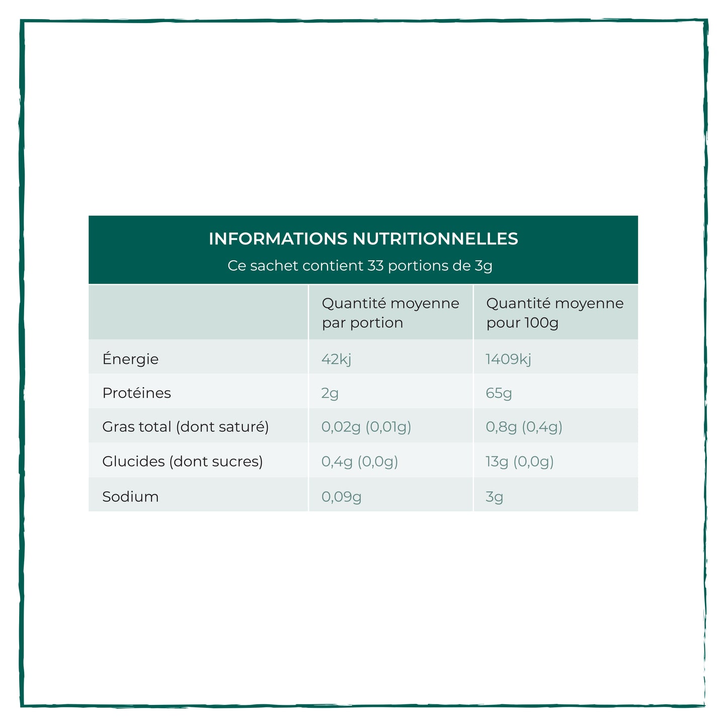 Spiruline BIO en comprimés